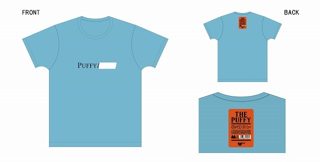 「THE PUFFY」初回限定盤A 25周年記念オリジナルTシャツ